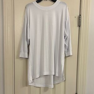 Athleta White Tunic Top